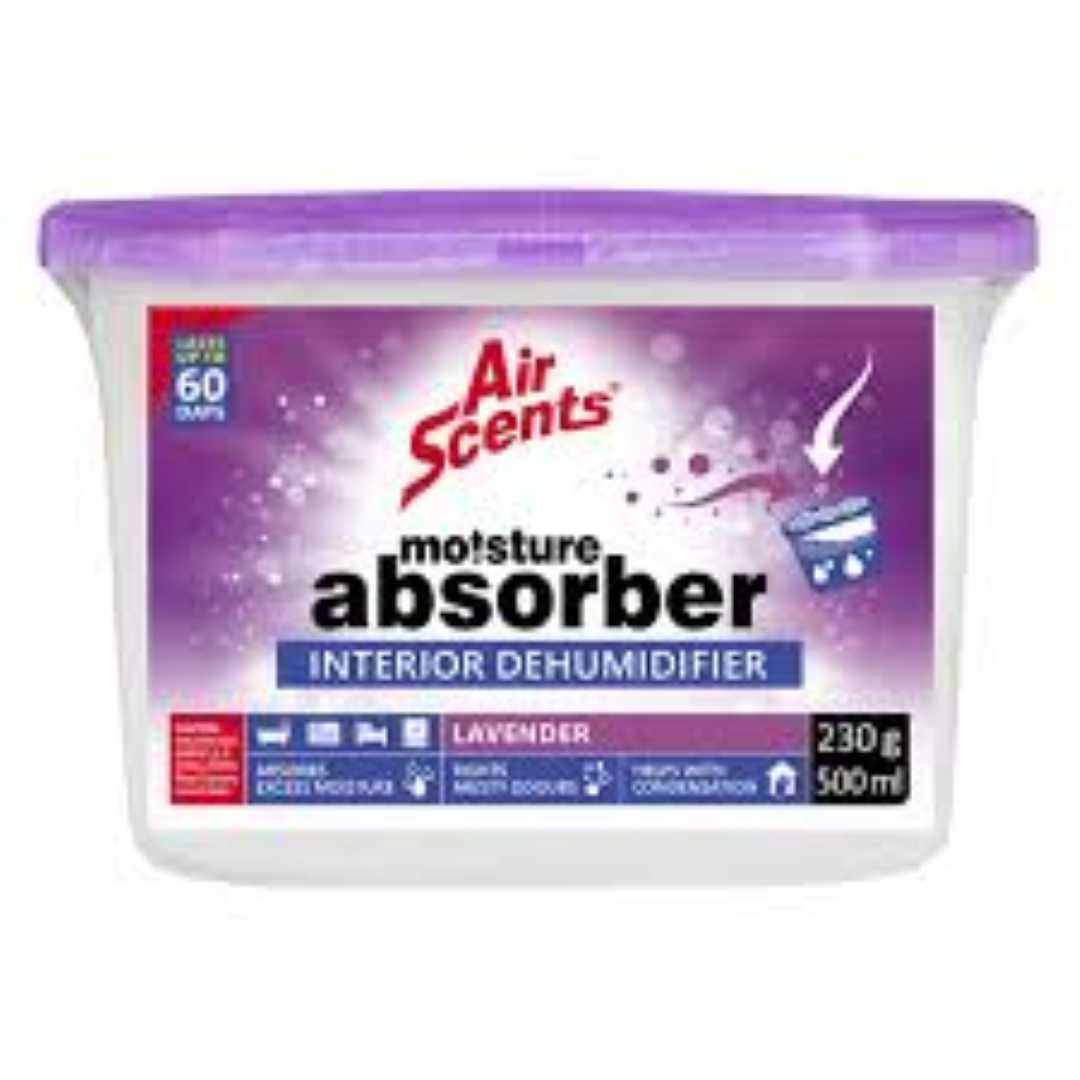 AIR SCENTS MOISTURE ABSORBER LAVENDER  500ML